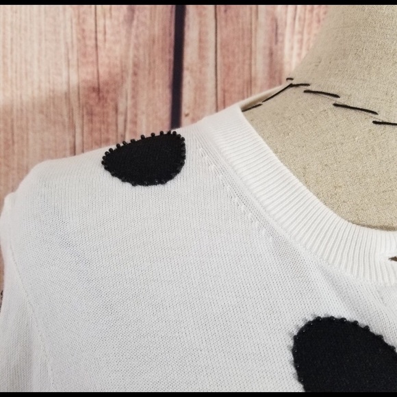 J crew Jackie cardigan polka dots - Picture 3 of 3